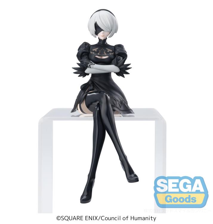 SEGA PREMIUM PERCHING FIGURE NIER: AUTOMATA VER.1. 1A 2B SEGA PREMIUM PERCHING FIGURE NIER: AUTOMATA VER.1. 1A 2B